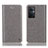 Custodia Portafoglio In Pelle Cover con Supporto H04P per OnePlus Nord N20 5G Grigio