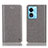 Custodia Portafoglio In Pelle Cover con Supporto H04P per Oppo A1 Pro 5G Grigio