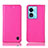 Custodia Portafoglio In Pelle Cover con Supporto H04P per Oppo A1 Pro 5G Rosa Caldo