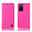 Custodia Portafoglio In Pelle Cover con Supporto H04P per Oppo A55 5G Rosa Caldo