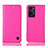 Custodia Portafoglio In Pelle Cover con Supporto H04P per Oppo A76 Rosa Caldo