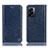 Custodia Portafoglio In Pelle Cover con Supporto H04P per Oppo A77 5G Blu