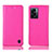 Custodia Portafoglio In Pelle Cover con Supporto H04P per Oppo A77 5G Rosa Caldo