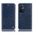 Custodia Portafoglio In Pelle Cover con Supporto H04P per Oppo F21 Pro 5G Blu