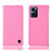 Custodia Portafoglio In Pelle Cover con Supporto H04P per Oppo Reno7 5G Rosa