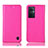 Custodia Portafoglio In Pelle Cover con Supporto H04P per Oppo Reno7 Lite 5G Rosa Caldo