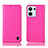 Custodia Portafoglio In Pelle Cover con Supporto H04P per Oppo Reno9 5G Rosa Caldo