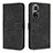 Custodia Portafoglio In Pelle Cover con Supporto H04X per Huawei Honor 50 5G Nero