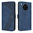 Custodia Portafoglio In Pelle Cover con Supporto H04X per Huawei Honor 50 Lite Blu