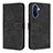 Custodia Portafoglio In Pelle Cover con Supporto H04X per Huawei Nova Y70 Nero