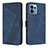 Custodia Portafoglio In Pelle Cover con Supporto H04X per Motorola Moto Edge Plus (2023) 5G Blu