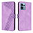 Custodia Portafoglio In Pelle Cover con Supporto H04X per Motorola Moto Edge Plus (2023) 5G Viola