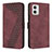 Custodia Portafoglio In Pelle Cover con Supporto H04X per Motorola Moto G73 5G