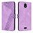 Custodia Portafoglio In Pelle Cover con Supporto H04X per Nokia C100 Viola