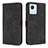 Custodia Portafoglio In Pelle Cover con Supporto H04X per Realme C30 Nero