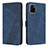 Custodia Portafoglio In Pelle Cover con Supporto H04X per Vivo Y01 Blu