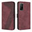 Custodia Portafoglio In Pelle Cover con Supporto H04X per Xiaomi Mi 10T 5G Rosso Rosa