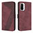 Custodia Portafoglio In Pelle Cover con Supporto H04X per Xiaomi Mi 11i 5G Rosso Rosa
