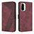 Custodia Portafoglio In Pelle Cover con Supporto H04X per Xiaomi Mi 11X 5G Rosso Rosa