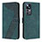 Custodia Portafoglio In Pelle Cover con Supporto H04X per Xiaomi Mi 12T 5G Verde