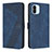 Custodia Portafoglio In Pelle Cover con Supporto H04X per Xiaomi Poco C50 Blu