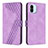 Custodia Portafoglio In Pelle Cover con Supporto H04X per Xiaomi Poco C50 Viola