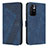 Custodia Portafoglio In Pelle Cover con Supporto H04X per Xiaomi Poco M4 Pro 5G Blu