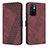 Custodia Portafoglio In Pelle Cover con Supporto H04X per Xiaomi Poco M4 Pro 5G Rosso Rosa