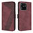 Custodia Portafoglio In Pelle Cover con Supporto H04X per Xiaomi Redmi 10 India Rosso Rosa