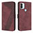 Custodia Portafoglio In Pelle Cover con Supporto H04X per Xiaomi Redmi A1 Plus Rosso Rosa