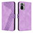 Custodia Portafoglio In Pelle Cover con Supporto H04X per Xiaomi Redmi Note 10S 4G Viola