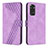 Custodia Portafoglio In Pelle Cover con Supporto H04X per Xiaomi Redmi Note 11 4G (2022) Viola