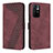 Custodia Portafoglio In Pelle Cover con Supporto H04X per Xiaomi Redmi Note 11 5G Rosso Rosa