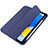 Custodia Portafoglio In Pelle Cover con Supporto H05 per Apple iPad 10.9 (2022) Blu