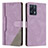 Custodia Portafoglio In Pelle Cover con Supporto H05X per Realme 9 4G Viola