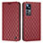 Custodia Portafoglio In Pelle Cover con Supporto H05X per Xiaomi Mi 12T 5G Rosso