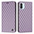 Custodia Portafoglio In Pelle Cover con Supporto H05X per Xiaomi Poco C51 Viola