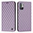 Custodia Portafoglio In Pelle Cover con Supporto H05X per Xiaomi Redmi Note 10 5G Viola