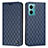 Custodia Portafoglio In Pelle Cover con Supporto H05X per Xiaomi Redmi Note 11E 5G Blu