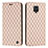 Custodia Portafoglio In Pelle Cover con Supporto H05X per Xiaomi Redmi Note 9 Pro Max Oro