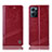 Custodia Portafoglio In Pelle Cover con Supporto H06P per OnePlus Nord CE 2 5G Rosso