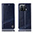 Custodia Portafoglio In Pelle Cover con Supporto H06P per Xiaomi Mi 11 Pro 5G Blu