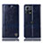 Custodia Portafoglio In Pelle Cover con Supporto H07P per Motorola Moto S30 Pro 5G Blu