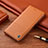 Custodia Portafoglio In Pelle Cover con Supporto H07P per Nokia XR20 Arancione