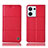 Custodia Portafoglio In Pelle Cover con Supporto H07P per Oppo Reno9 5G Rosso