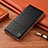 Custodia Portafoglio In Pelle Cover con Supporto H07P per Xiaomi Redmi Note 9 4G Nero