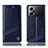 Custodia Portafoglio In Pelle Cover con Supporto H09P per Oppo K10 Pro 5G Blu