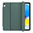 Custodia Portafoglio In Pelle Cover con Supporto H10 per Apple iPad 10.9 (2022) Verde