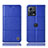 Custodia Portafoglio In Pelle Cover con Supporto H10P per Motorola Moto S30 Pro 5G Blu