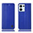 Custodia Portafoglio In Pelle Cover con Supporto H10P per Oppo Reno9 5G Blu